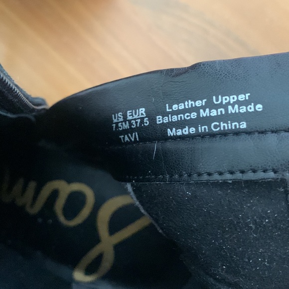 Sam Eldeman booties 7,5M black suede - Picture 4 of 7